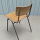 Lot de 6 chaises empilables industrielles