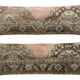 Set of 2 vintage Turkish cushion covers 38x119 cm