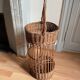Wicker bottle holder