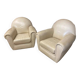2 fauteuils club