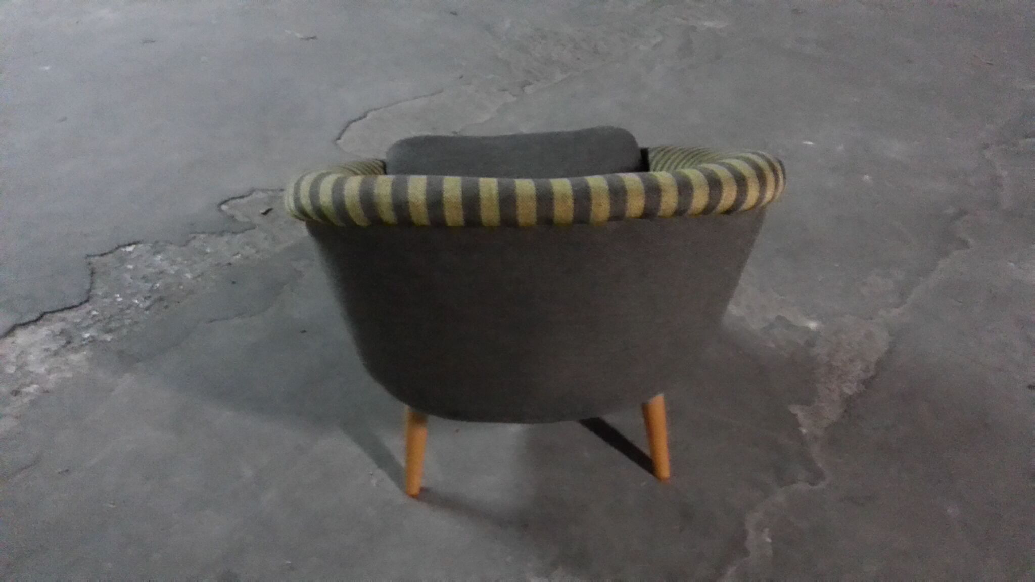 Fauteuil œuf  EGG années 50 style Jean Royere