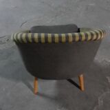 Fauteuil œuf  EGG années 50 style Jean Royere