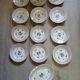 12 plates + 1 Digoin and Sarreguemines dish