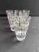 8 Liqueur Glasses – Blown and Cut Crystal