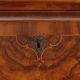 Cabinet baroque ancien en noyer à 4 tiroirs, Italie XVIIIe siècle