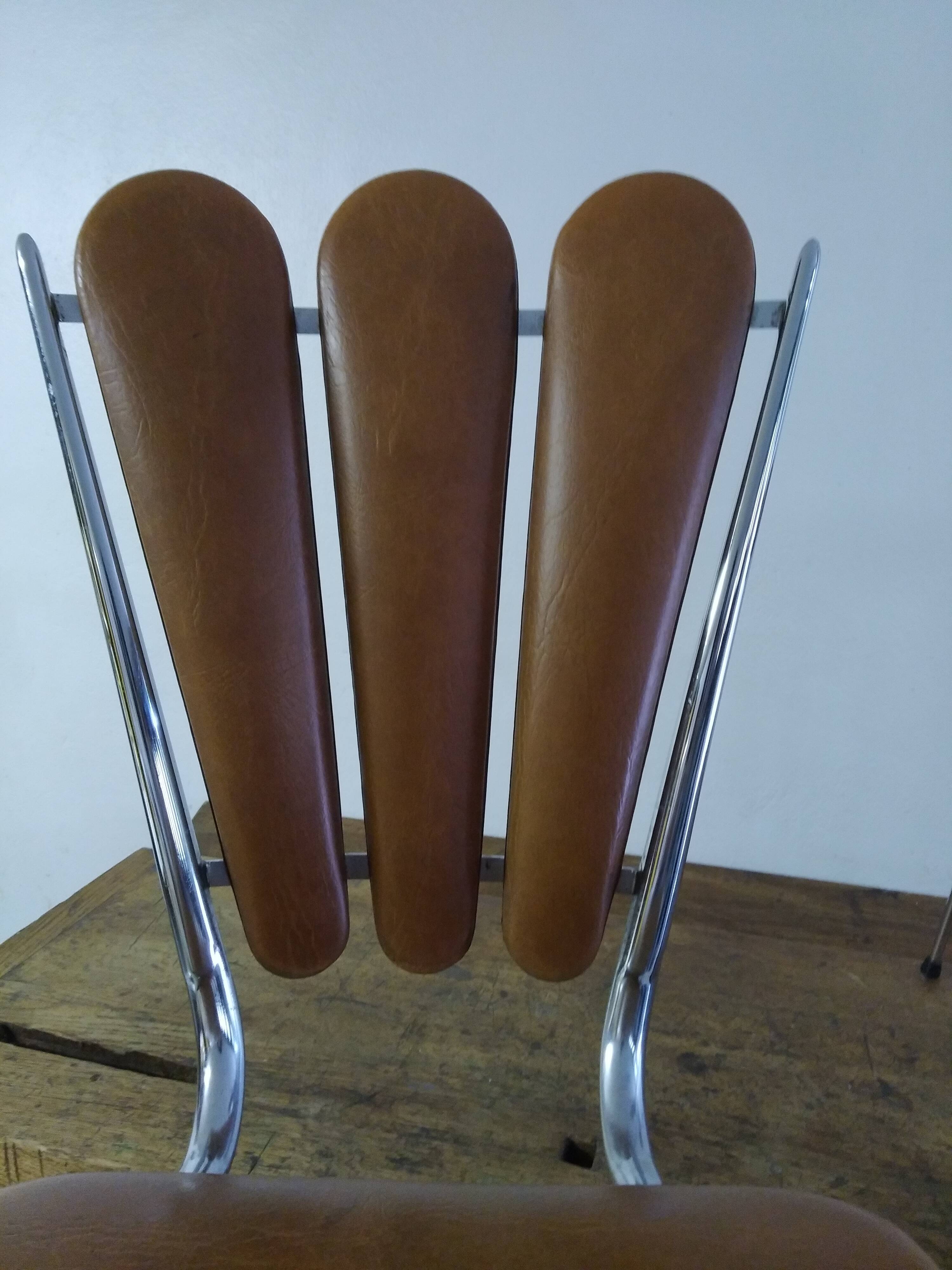 Petals back chair, vintage