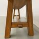 Solid elm bench 2m
