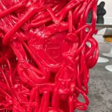 Senzafine armchair and pouf by Gaetano Pesce