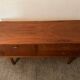 Vintage teak TV stand