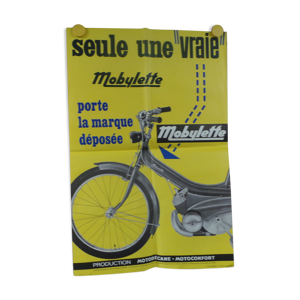 Affiche originale Mobylette Motobecane