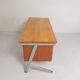 Industrial desk with 2 drawer units, 1960s.