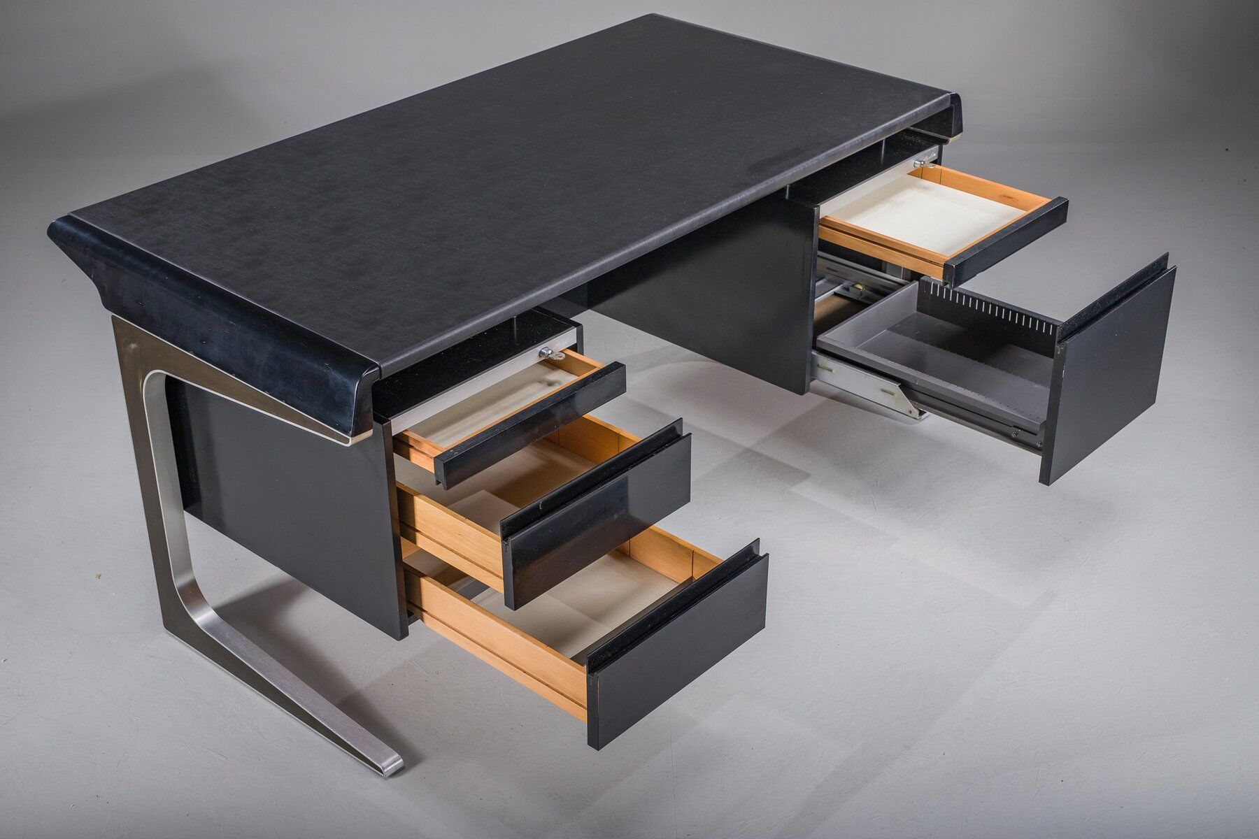 Space Age writing desk by Alex Linder, Denmark, 1970s
