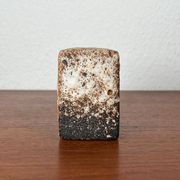 Brutalist Fat Lava vase from the mid-century by Van Woerden for Vest Keramik, 1960s.