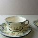 Set of cups and sub-cups, décor Georg Schmider Zeller, Dekor Favorite