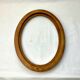 Oval wooden frame b+h