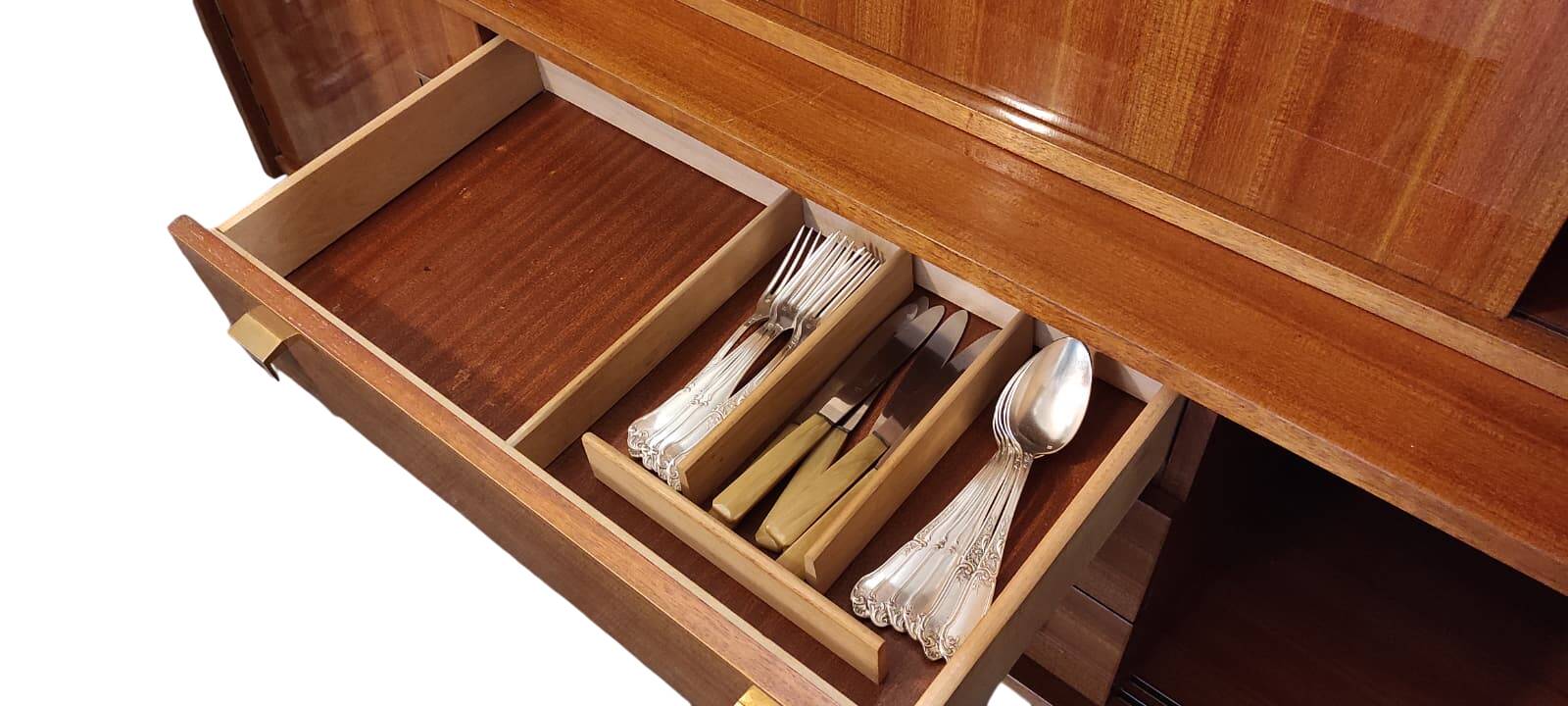 High vintage enfilade from the 50s-60s – mid-century Scandinavian sideboard