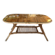 Rattan coffee table