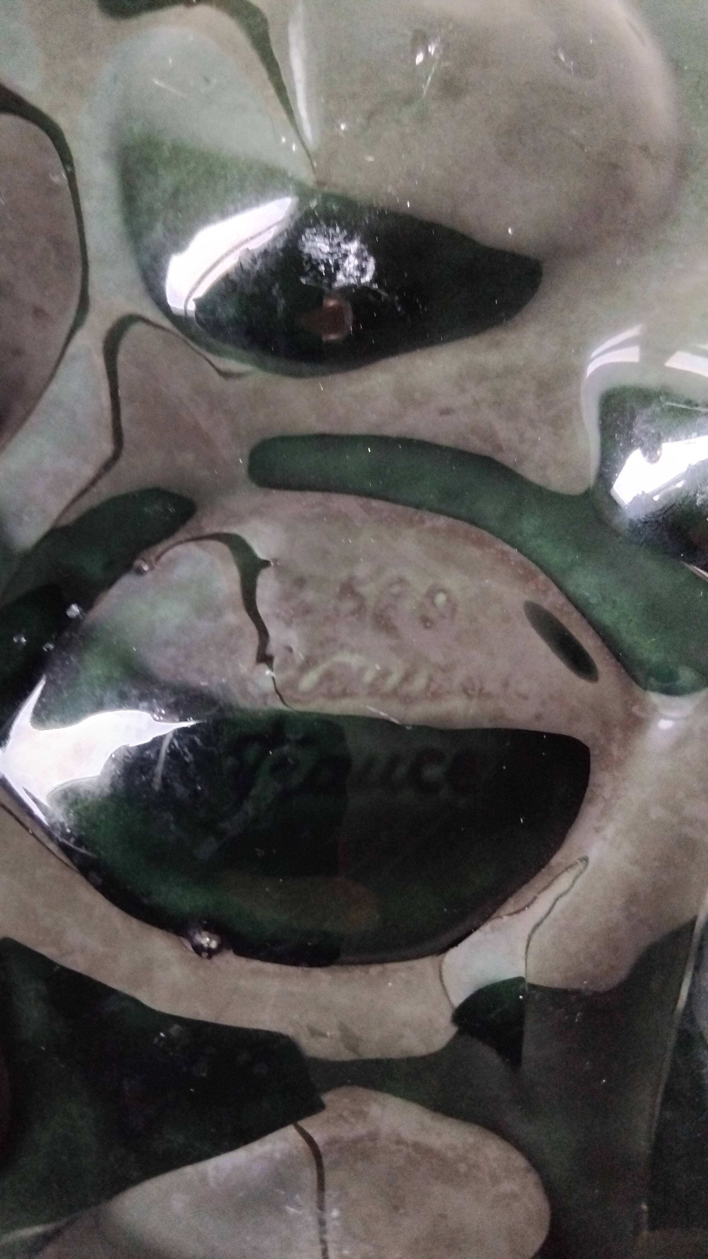 Set of Saint Clément oyster plates.