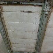 Comptoir bois paint et marbre
