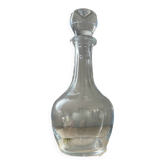 Vintage crystal whiskey decanter