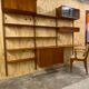 Vintage scandinavian teak wall unit by Poul Cadovius for Royal System 1960s