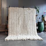 Beni Ourain rug in wool, Moroccan