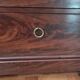 Commode Louis Philippe en acajou et plateau marbre