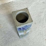 Vase en céramique, grès au sel, Jean Claude Monange