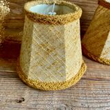 Vintage braid lampshade