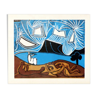 Lithograph Pablo Picasso 1962