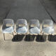 Suite de 4 chaises Tulipe par Pierre Guariche