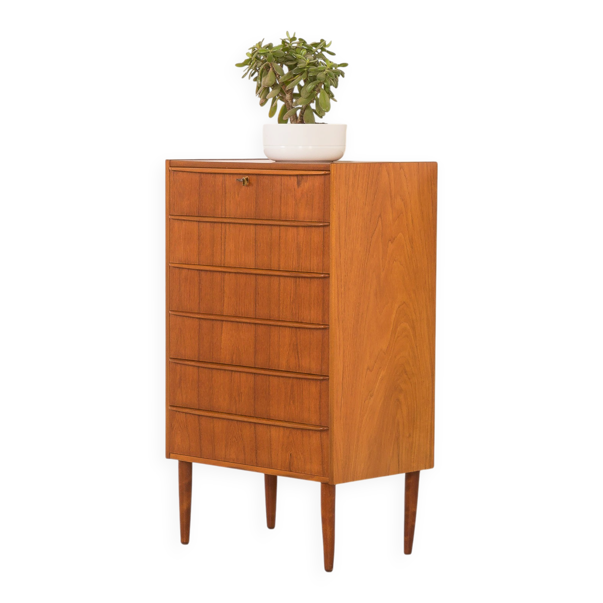 Commode en teck danois, années 1960