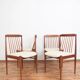 Mid-Century Danish Teak Dining Chairs, 1960s, Set of 4