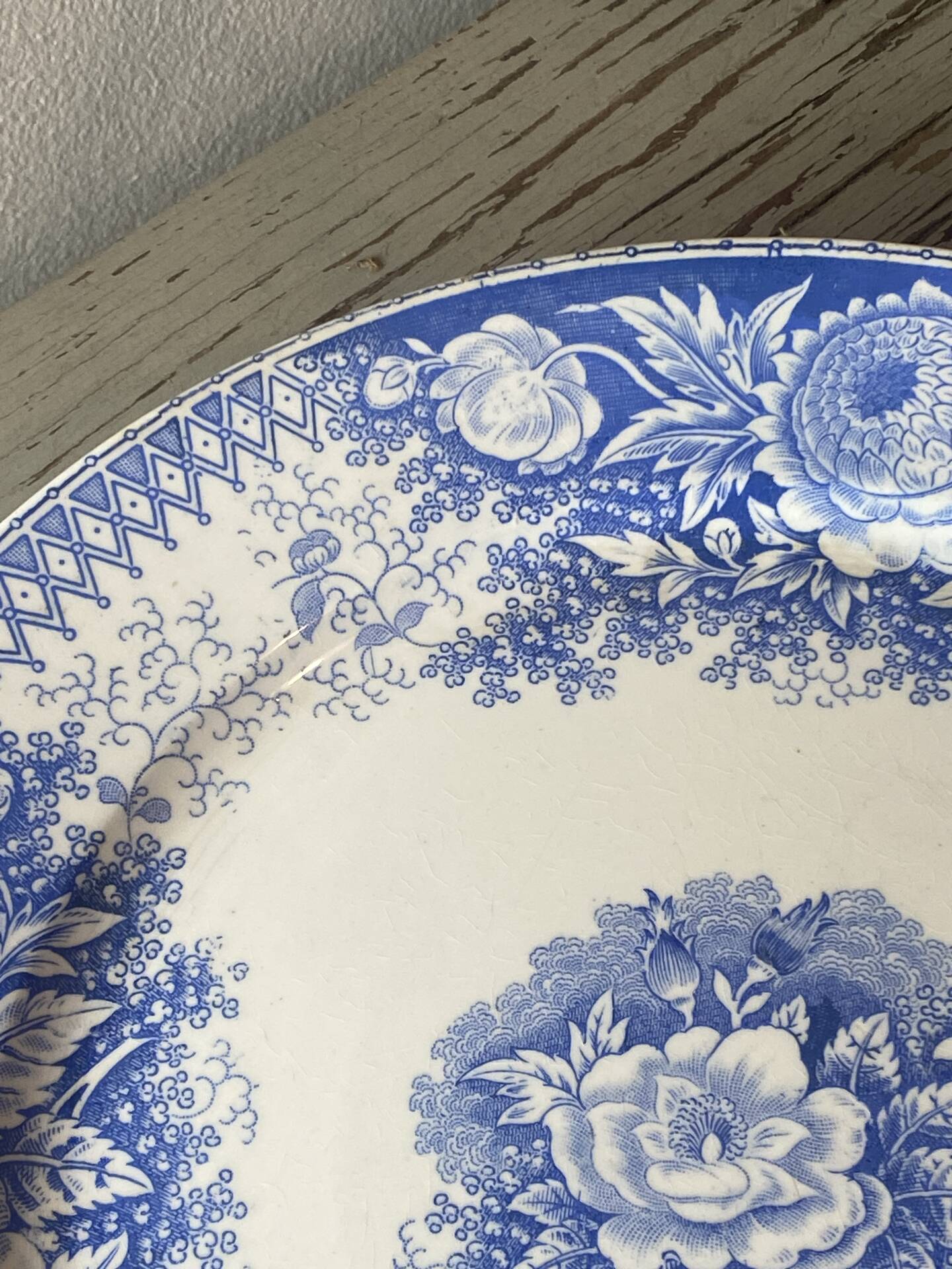 Compote dish, earthenware, Sarreguemines