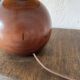 Lampe bois, câble tissu 200 cm