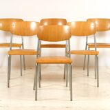 6 chairs by Gustav Hassenpflug 1960