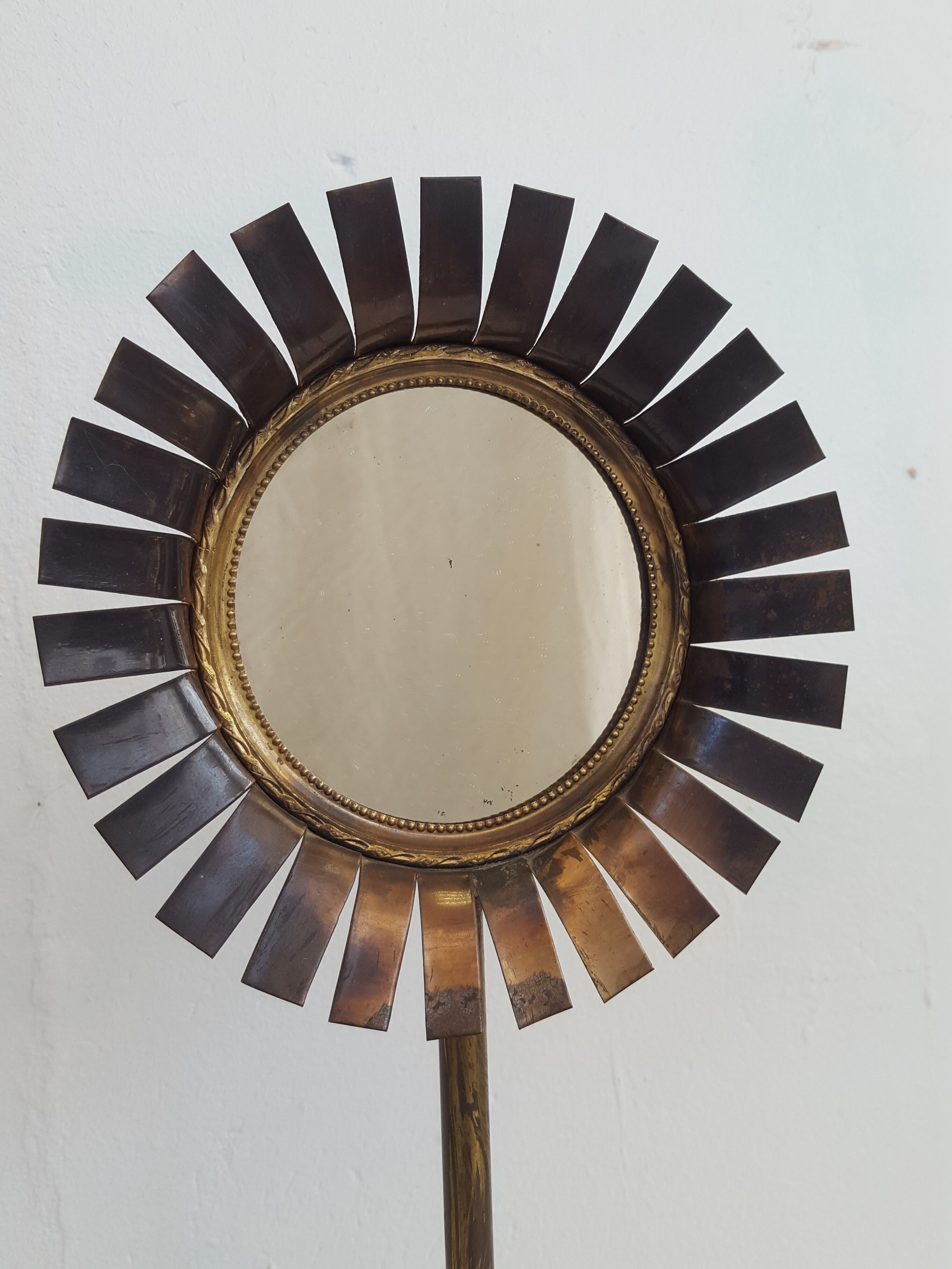 Miroir fleur Chaty Vallauris