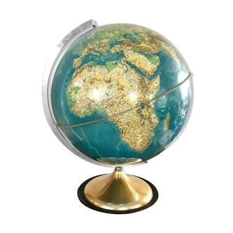 Globe Earth light vintage