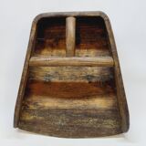 Ancienne Mesure A Grains Chinoise En Bois Art Populaire