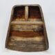 Old Chinese Grain Measure in Wood Folk Art