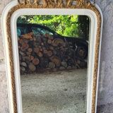 Late 19th century fireplace mirror