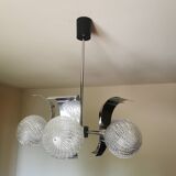 Vintage Space Age chandelier 5 lights