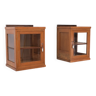 Oak art deco hanging cabinets 1930s