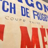 "Rugby Match" poster, City of Langon 1930