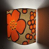 Sakura fabric wall light - rectangle H20 L20cm