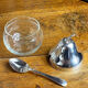 Sugar bowl, pear-shaped jam pot.