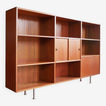 Teak bookcase, 1960s