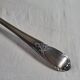 SOH silver metal ladle with shell/foliage decor