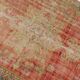 Red Oushak Vintage Carpet
