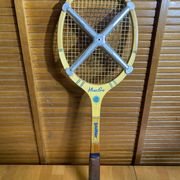 Vintage Tennis Racket GAUTHIER Miss Go Wood + Cover + Zephyr Vinta